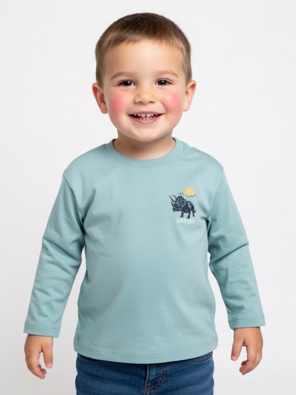 Toddler Boys' Long Sleeve Dinosaur T-Shirt - Cat & Jack™